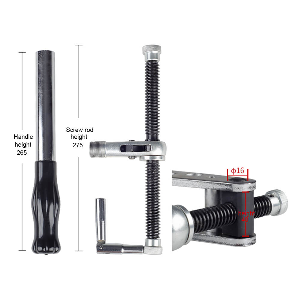 Portable mechanical drilling machine