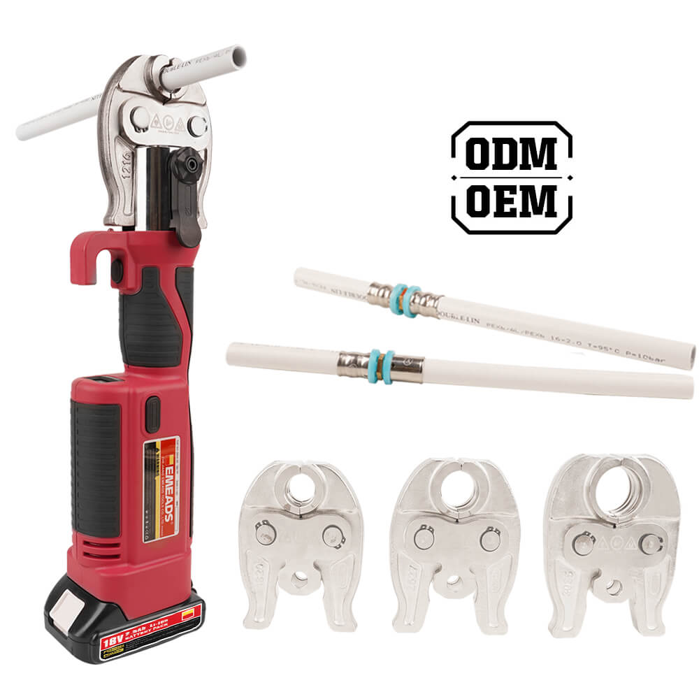 Battery Hydraulic Crimping Pipe Tool (TH profile jaw)
