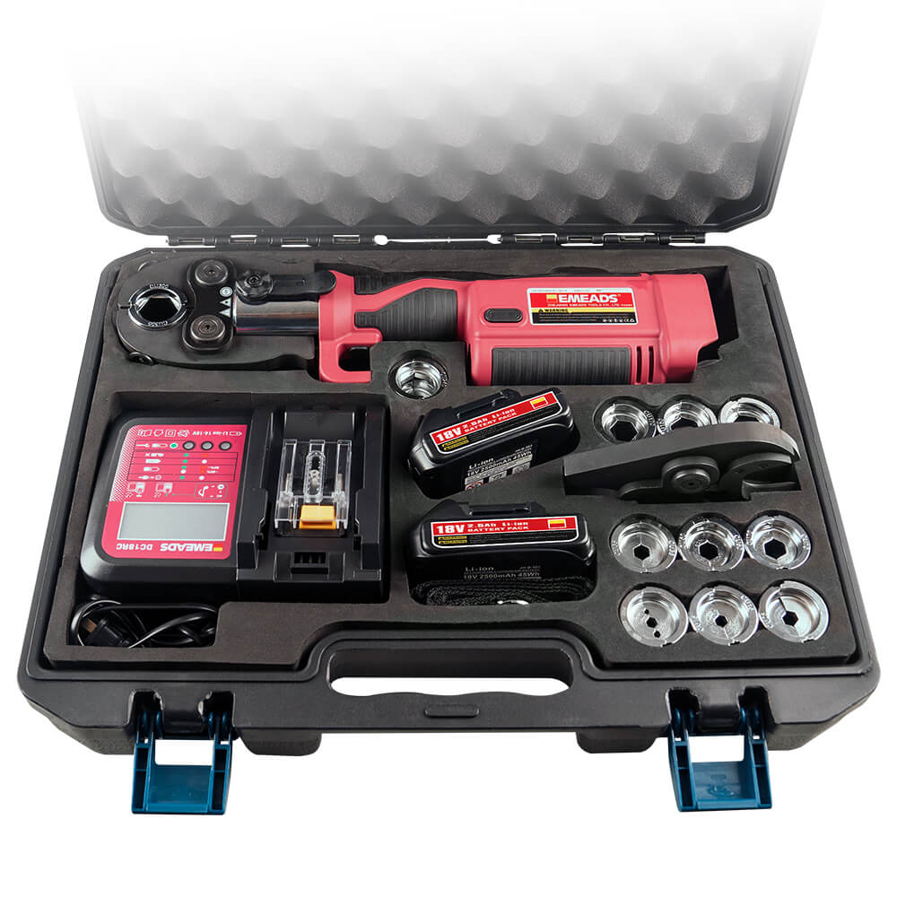 battery powered crimping cutting tools