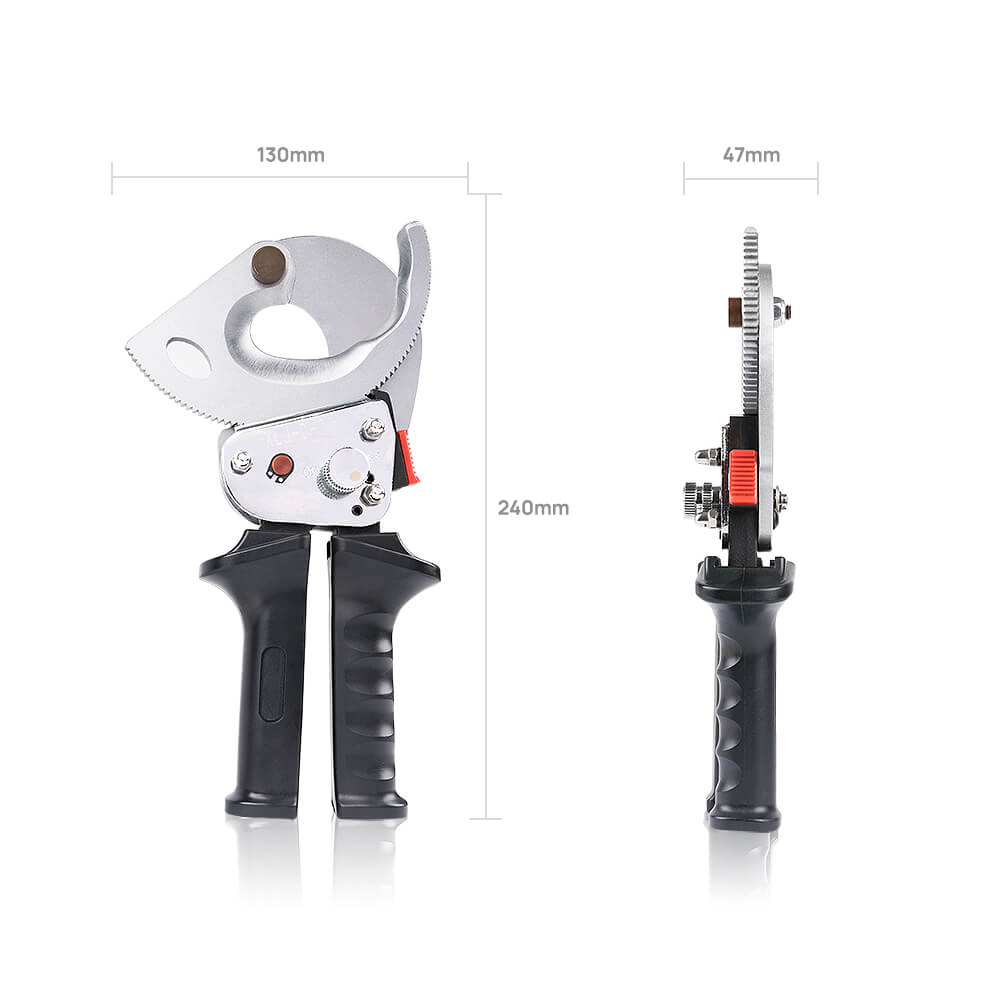Ratchet cable cutter
