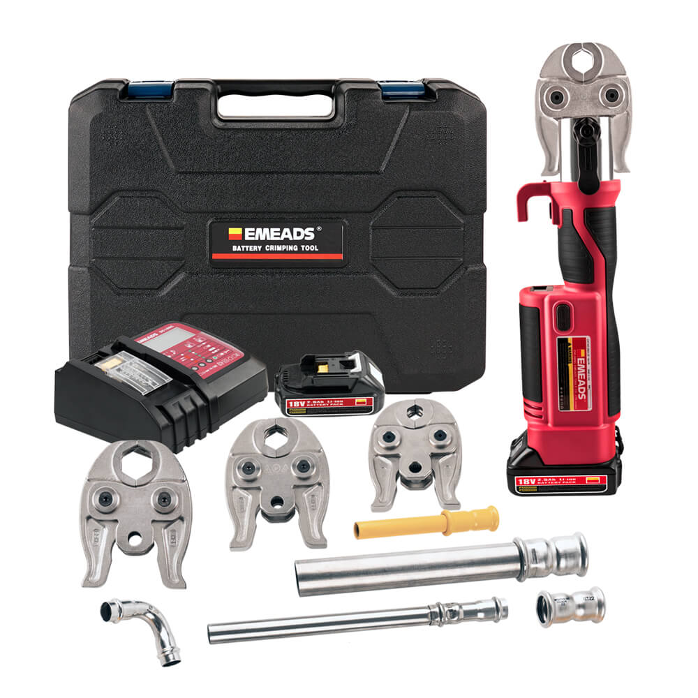 Battery Hydraulic Crimping Pipe Tool (M profile jaw)