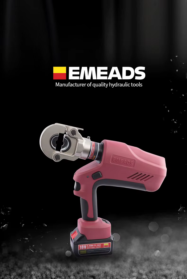 Peyton EB-300 Multi-functional battery crimping clamp rechargeable crimping tool that can be started with one key