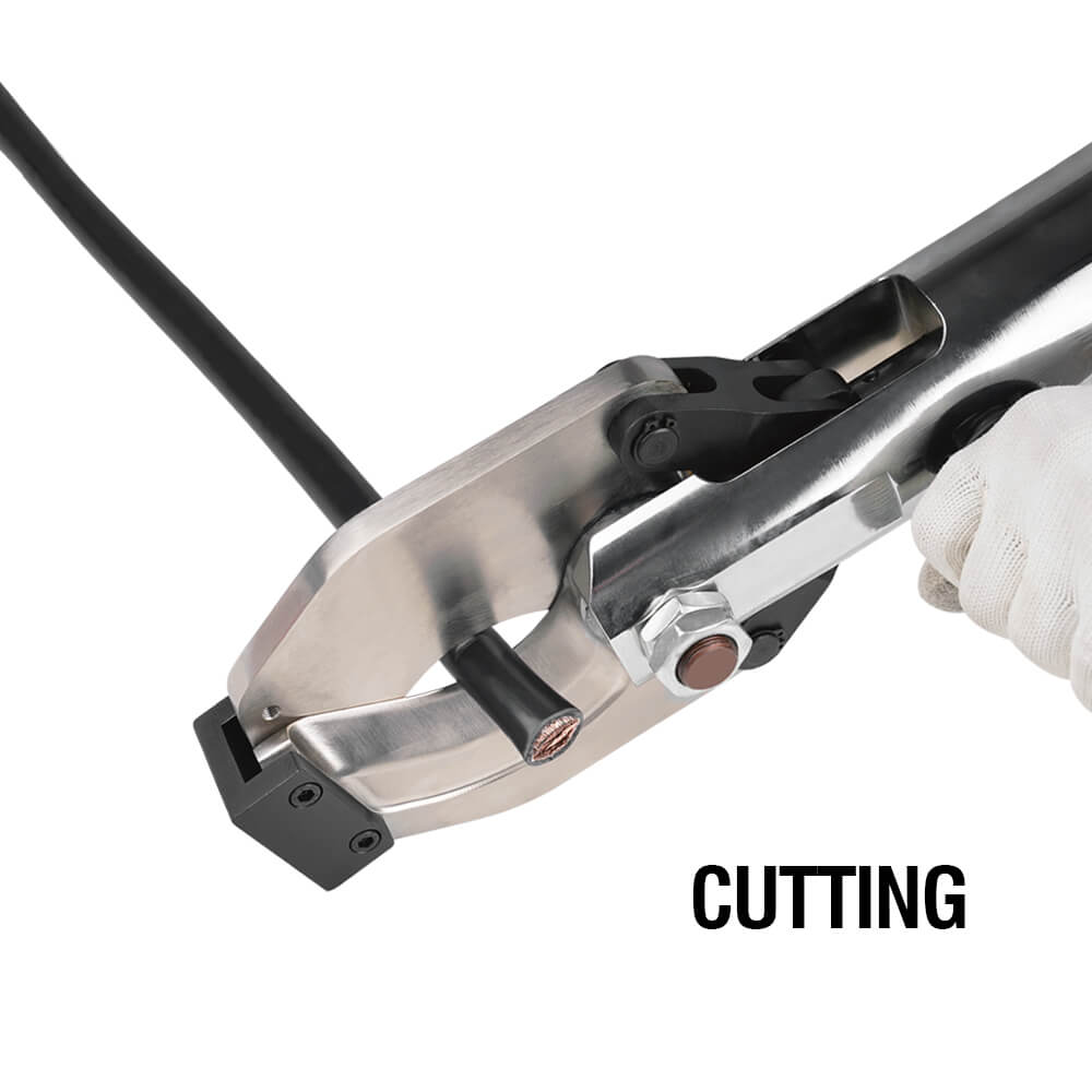 battery powered crimping cutting punching tools