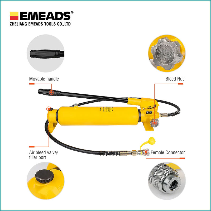 Cp-700B Cp-700b 700 Bar Hand Operated Hydraulic Pump
