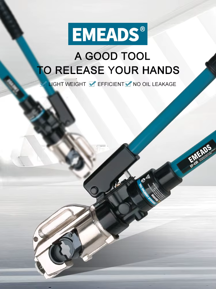 Peyton EP-430 Hot Sale Manual Crimp Plier Crimper 50-400mm2 with strap safety set Hydraulic Electric Cable Lug