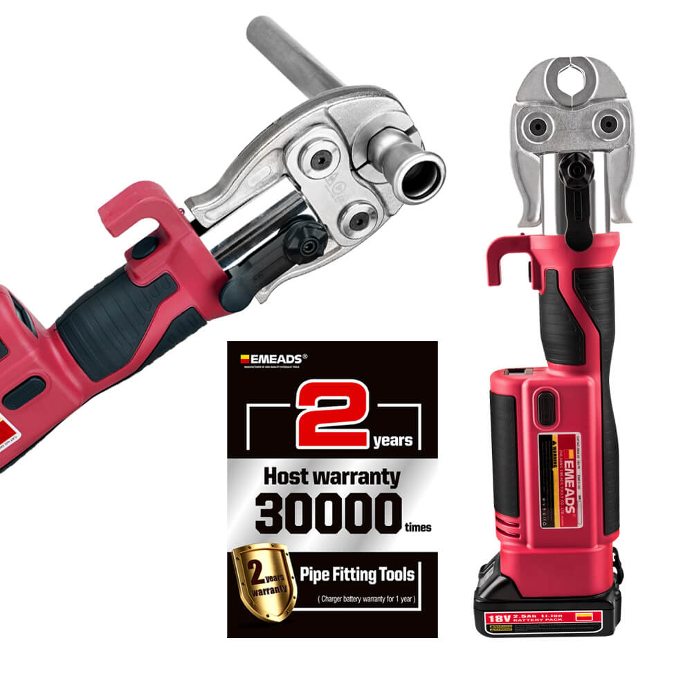 Battery Hydraulic Crimping Pipe Tool (M profile jaw)