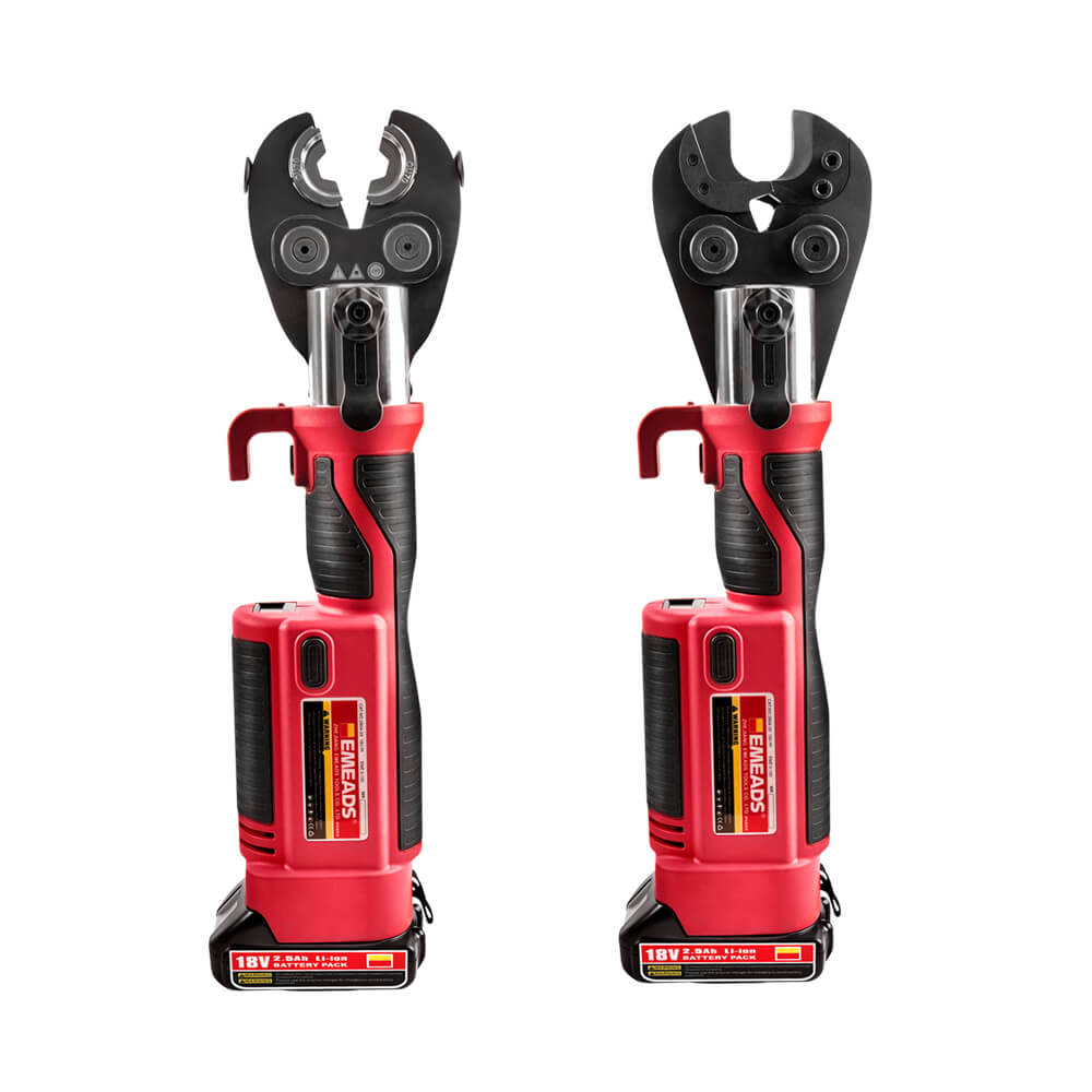 battery powered crimping cutting tools
