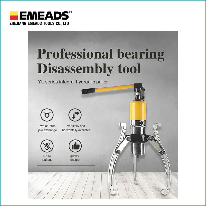 Emeads YL YF Integral Hydraulic Pulley Pulley Hydraulic Three Jaw Removable Hydraulic Pulley For Lateral Use Bearing Puller