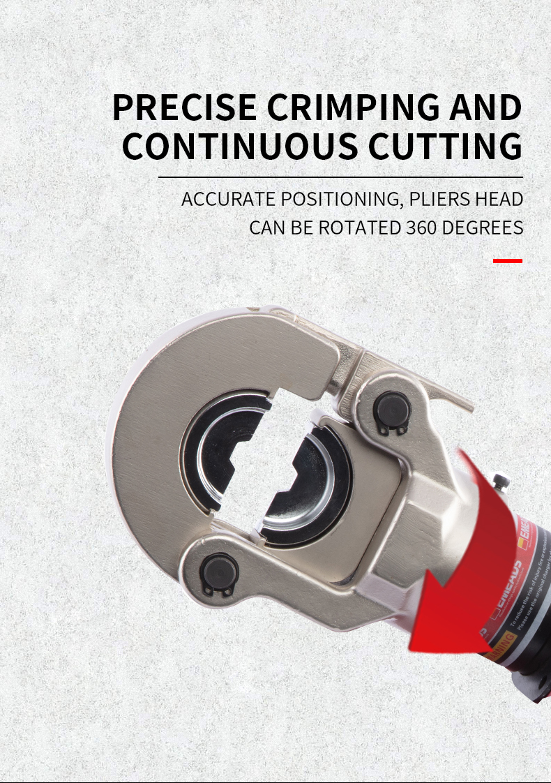Peyton EB-300 Multi-functional battery crimping clamp rechargeable crimping tool that can be started with one key
