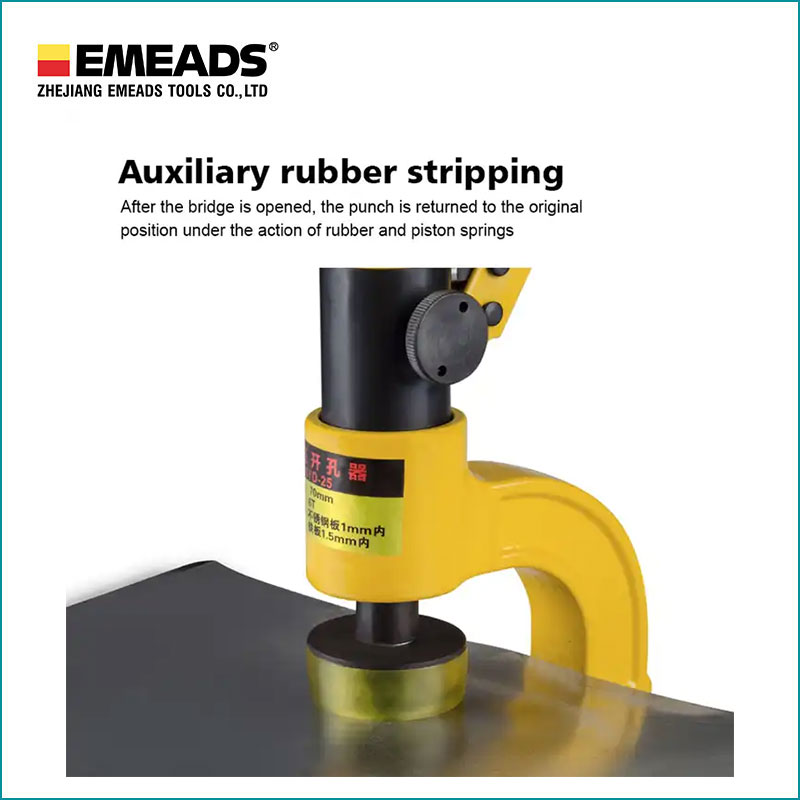 6 Ton Manual Hole Hydraulic Digger Punching Tool