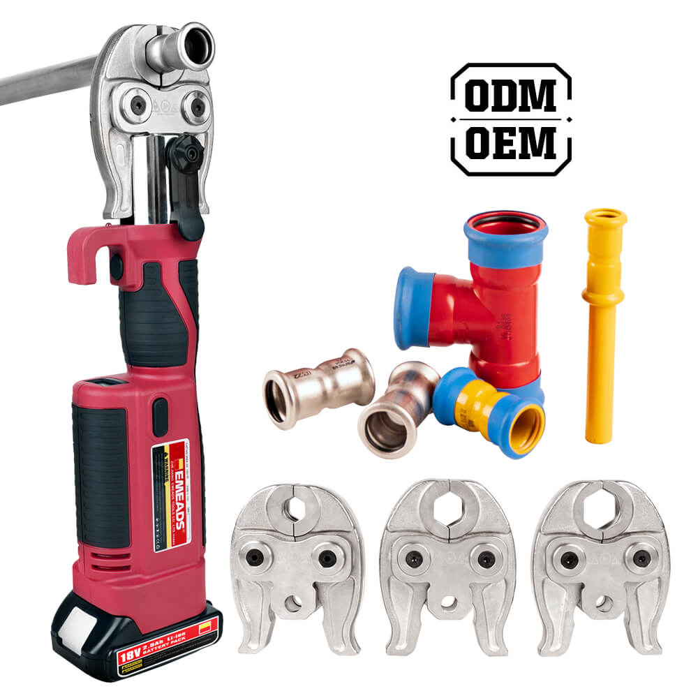 Battery Hydraulic Crimping Pipe Tool (M profile jaw)