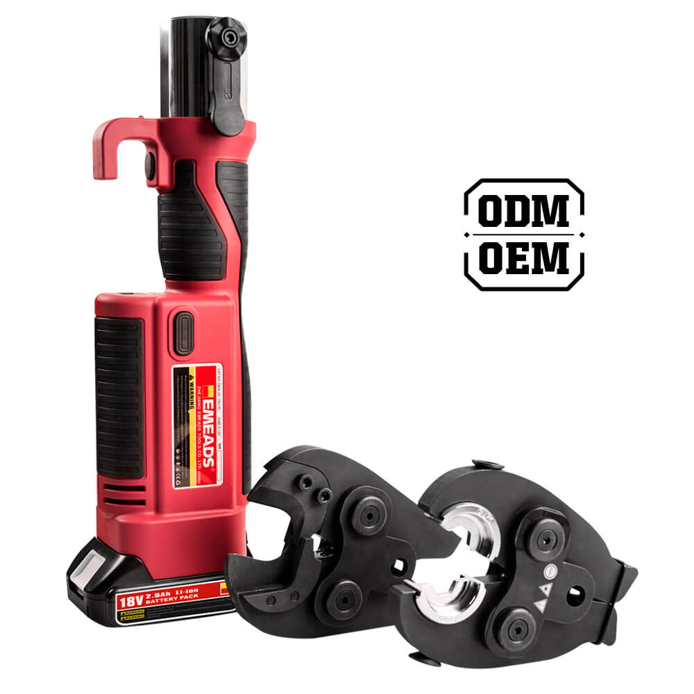 battery powered crimping cutting tools