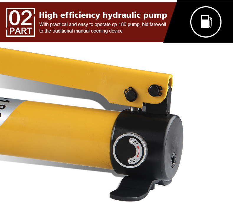Peyton SKY-8B series Hydraulic Metal Knockout Hole Digger Punching Tool Hydraulic Puncher Tools Hydraulic Hole Puncher